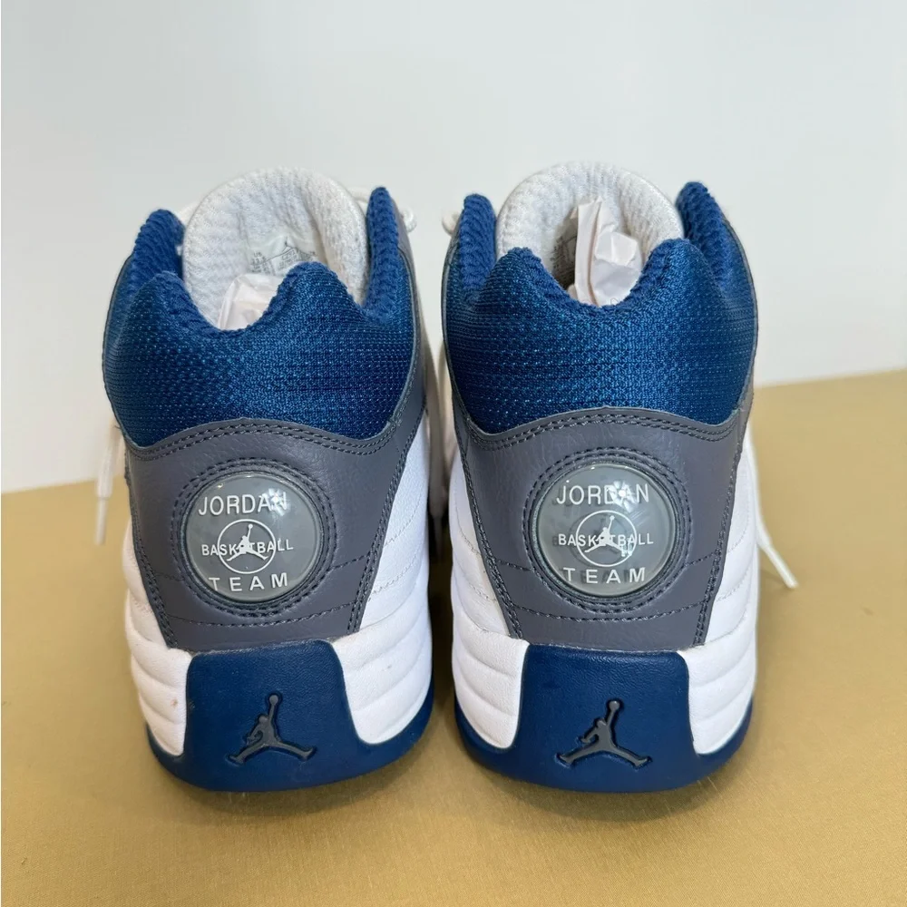 NIKE AIR JORDAN‎ JUMPMAN TEAM 1 WHITE/FRENCH BLUE-FLINT GREY- Size 11.5